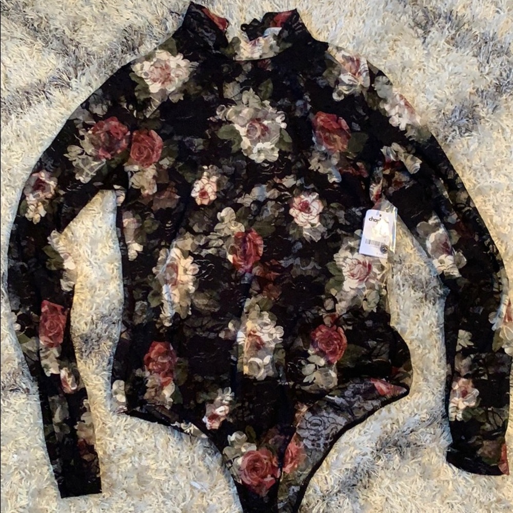 Super Cute Rose Body Suit